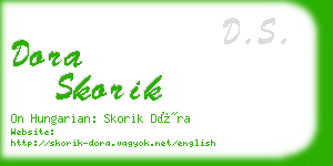 dora skorik business card